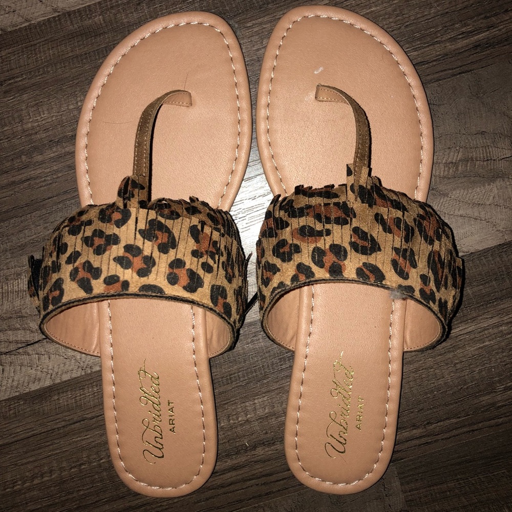 Ariat cheetah sandals